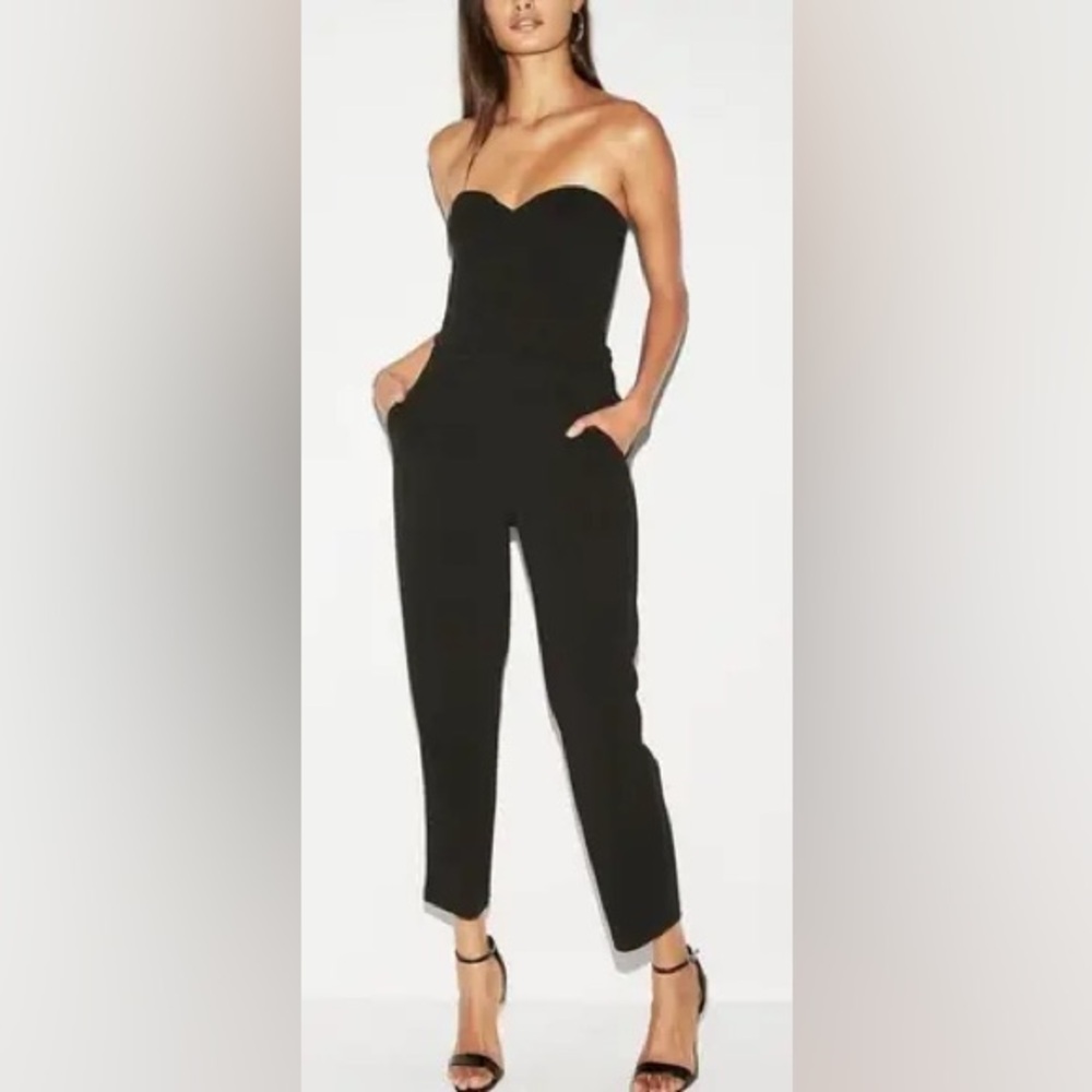 Express sweetheart jumpsuit